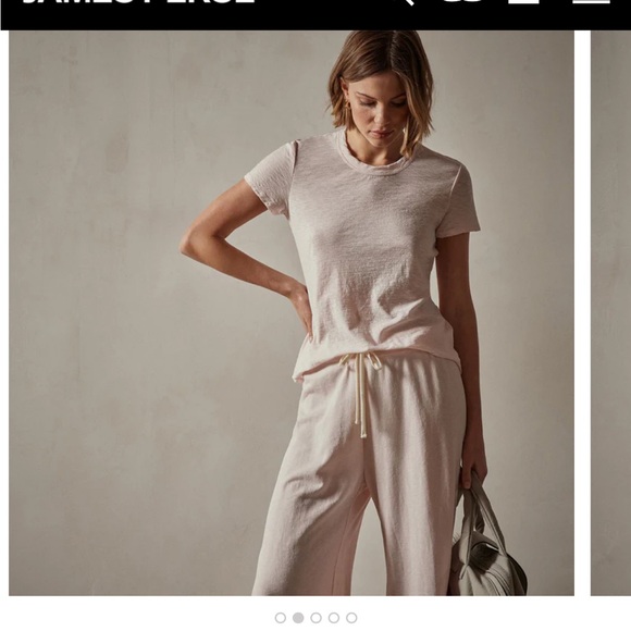 SHEER SLUB CREW NECK TEE - Picture 2 of 3